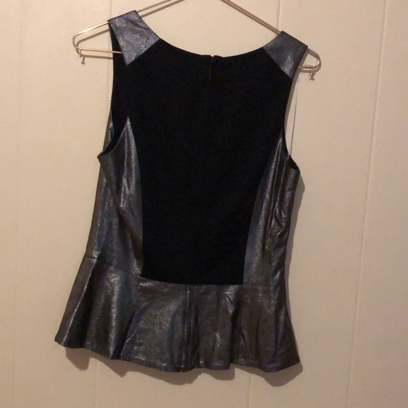 Tart Leather Peplum Top - Picture 4 of 5
